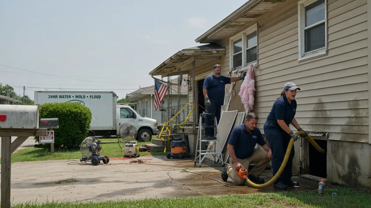 Water Damage Repair in Fort Recovery, OH near me